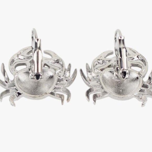 Blue Crab Earrings - Picture 4 of 4